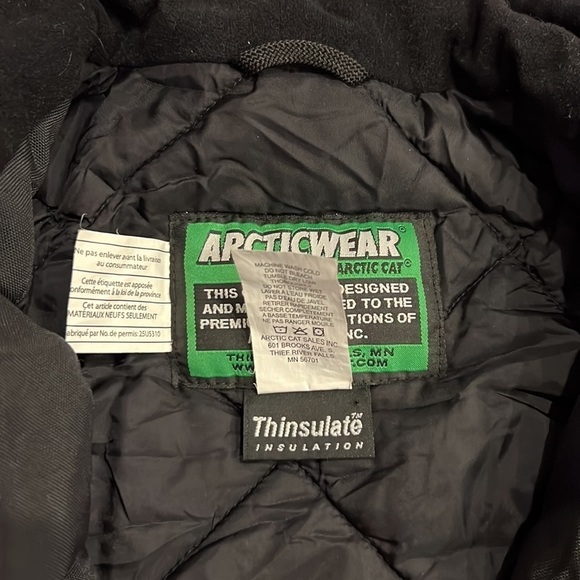 ⭐️ Arcticwear by Arctic Cat Youth Insulated Jacket Size 12 - Picture 3 of 9